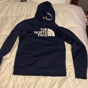 Navy blue North face Sweatshirt (Small)
